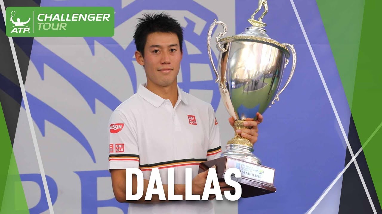Nishikori Captures Dallas Challenger Title 2018 - YouTube