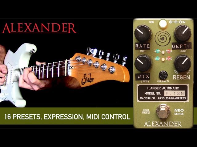 Alexander F-13 Neo Flanger - YouTube