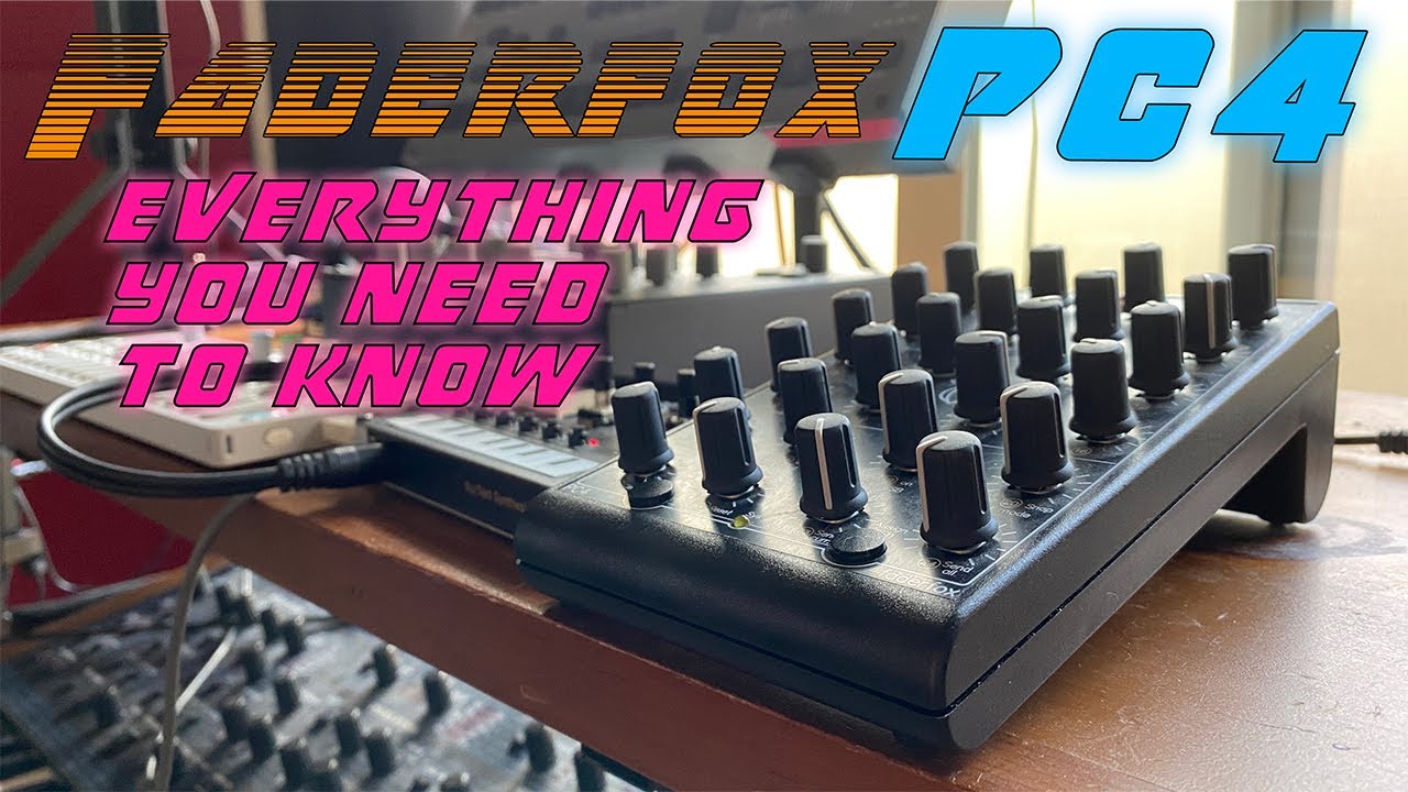 The Faderfox PC4 - Everything You Need to Know - YouTube