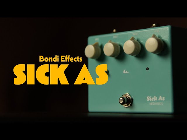 お気に入りの歪みペダル！Bondi Effects Sick As Overdriveを紹介