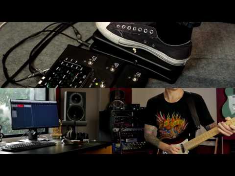 AX8 fw 7 and Fractal EV-1 expression pedal - YouTube