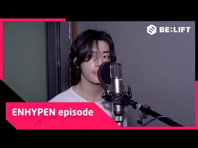 EPISODE] 'XO (Only If You Say Yes)' 녹음 비하인드 - ENHYPEN (엔