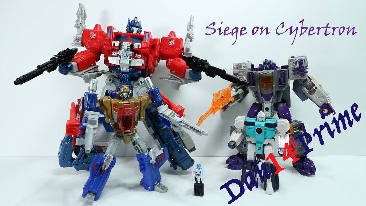Siege on Cybertron BBTS Transformers Titans Return Box Set - YouTube