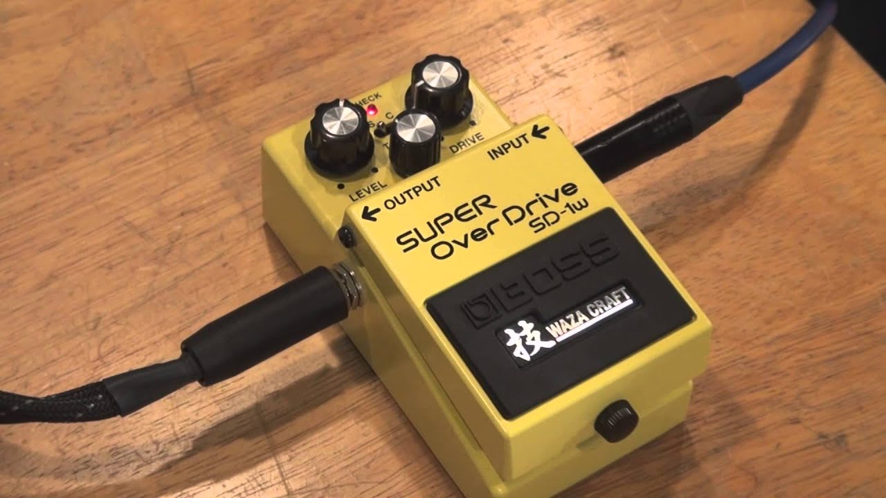 池部楽器店】BOSS SD-1W 試奏ムービー - YouTube