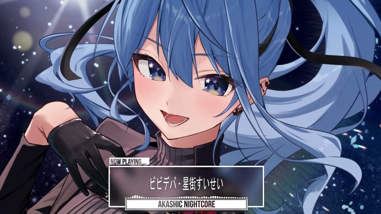 Nightcore ] BIBBIDIBA/ビビデバ - Hoshimachi Suisei - YouTube