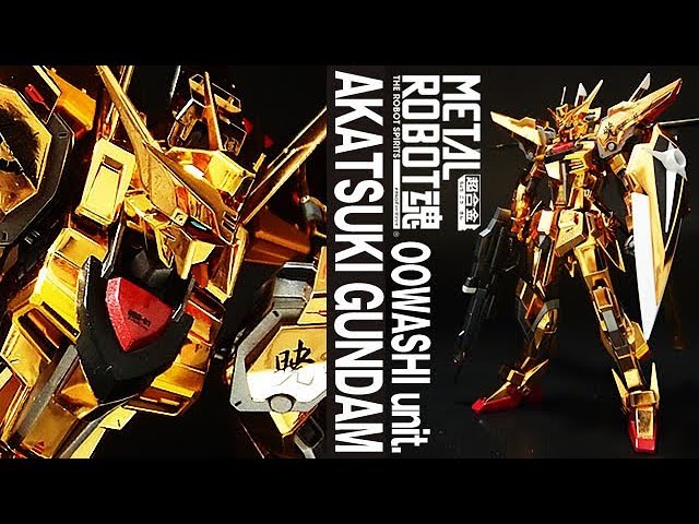 超合金「METAL ROBOT魂 ＜SIDE MS＞ アカツキガンダム（オオワシ装備