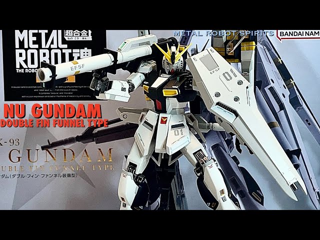 Metal Robot Spirits RX-93 Nu Gundam Double Fin Funnel Type Review