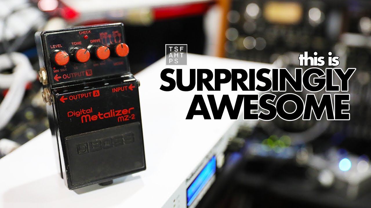 Boss MZ-2 Digital Metalizerthe best Boss pedal you've probably