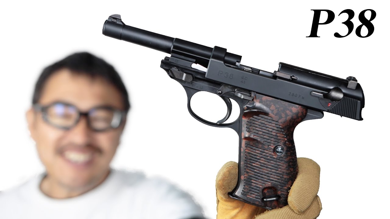 ワルサーP38 ワルサー公式実銃図面からできたガスガン マルゼン