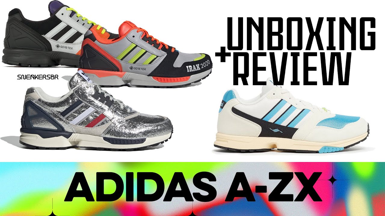 UNBOXING+REVIEW - adidas A-ZX - Parte 1 - YouTube