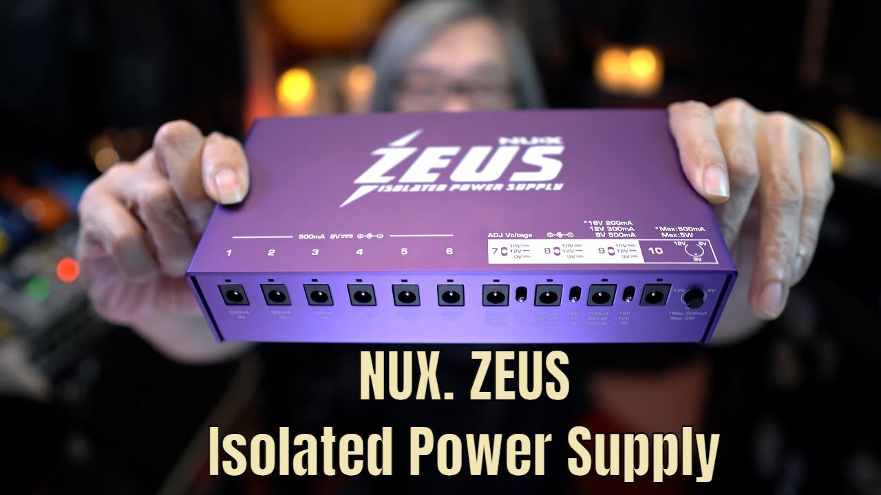 I finally got an isolated power supply!! The NUX Zeus Isolated