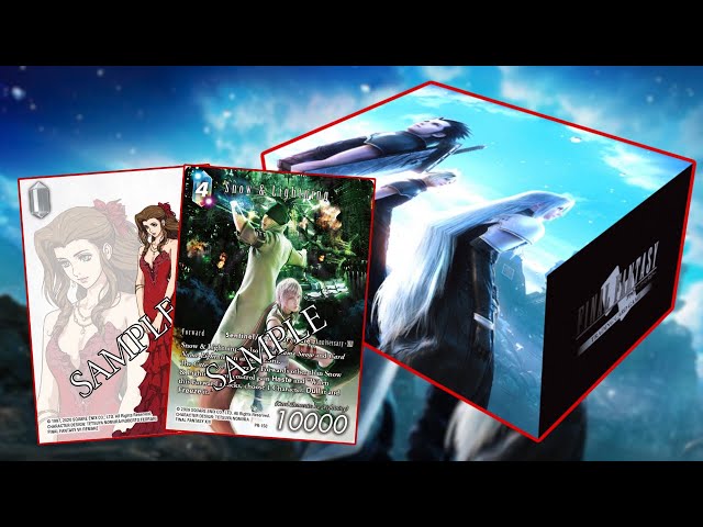 Final Fantasy TCG Anniversary Collection Set 2024 | UNBOXING - YouTube