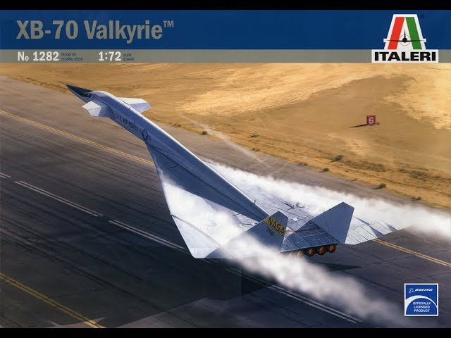 Italeri XB-70 Valkyrie 1/72 Part 2 (final) (by Trevor) - YouTube