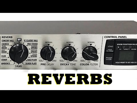 TC ELECTRONIC G-SHARP - REVERBS - YouTube