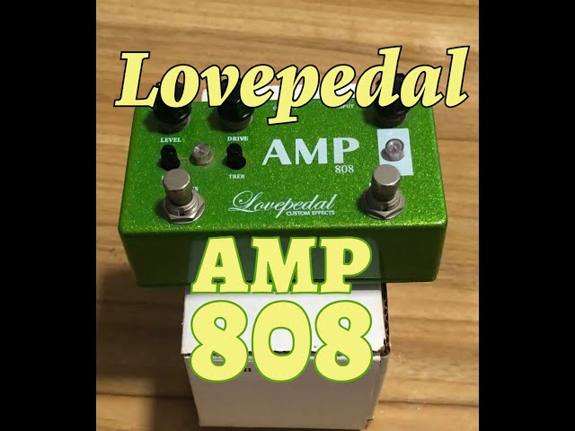 Love Pedal 808 OverDrive. Review - YouTube