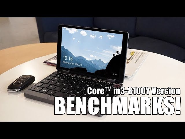 CHUWI MiniBook Benchmark & Gaming Tests | m3-8100Y, 16GB RAM