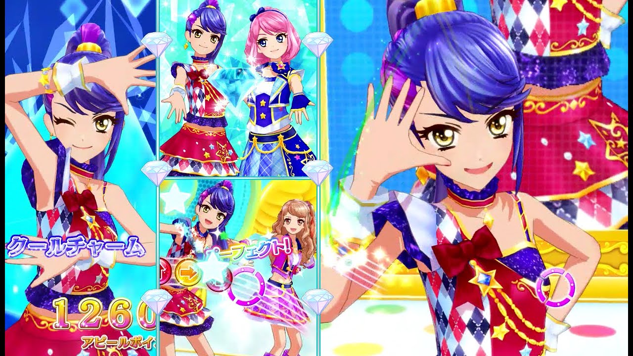 アイカツオンパレード！如月ツバサで「アニメドレスセレクション