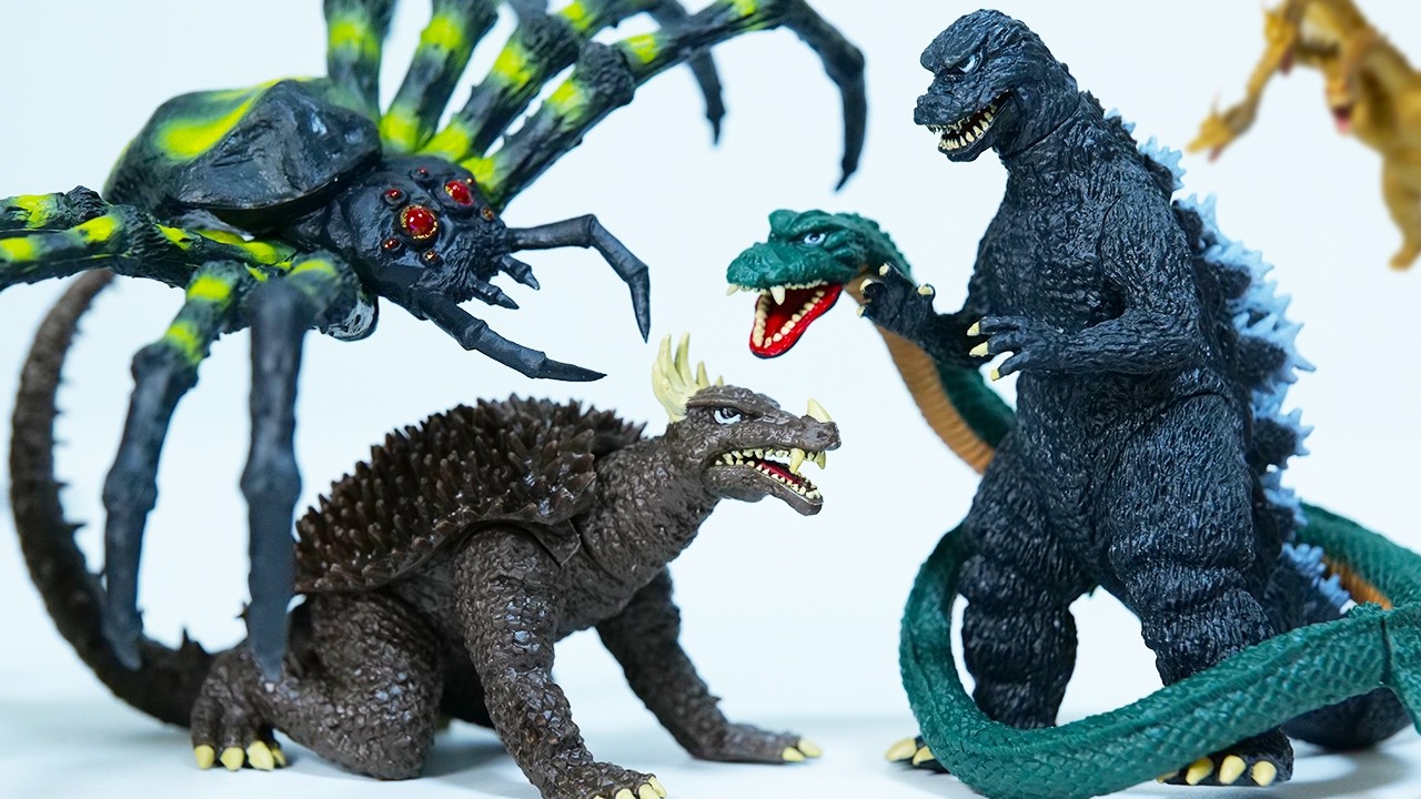 HG Godzilla] Destroy All Monsters 2 is Amazing! [Anguirus, Manda