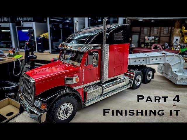 Finishing up my Tamiya Knight Hauler, 1/14 Scale RC Semi Truck
