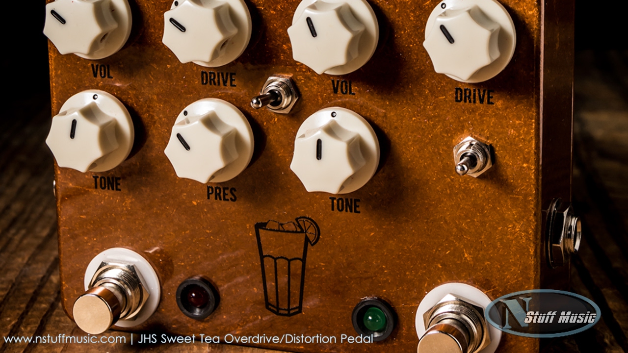JHS Sweet Tea Overdrive/Distortion Pedal - YouTube