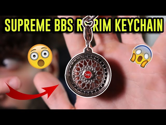 Supreme BBS RS Rim Keychain Review: Is it worth the hype? - YouTube
