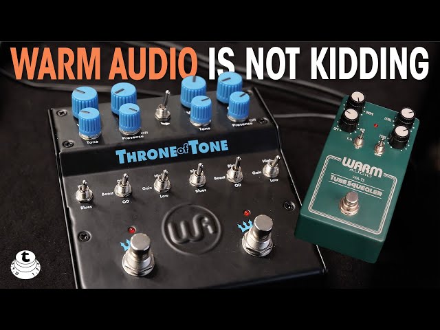 NEW WARM AUDIO Throne of Tone and Tube Squealer Pedals | Guitar