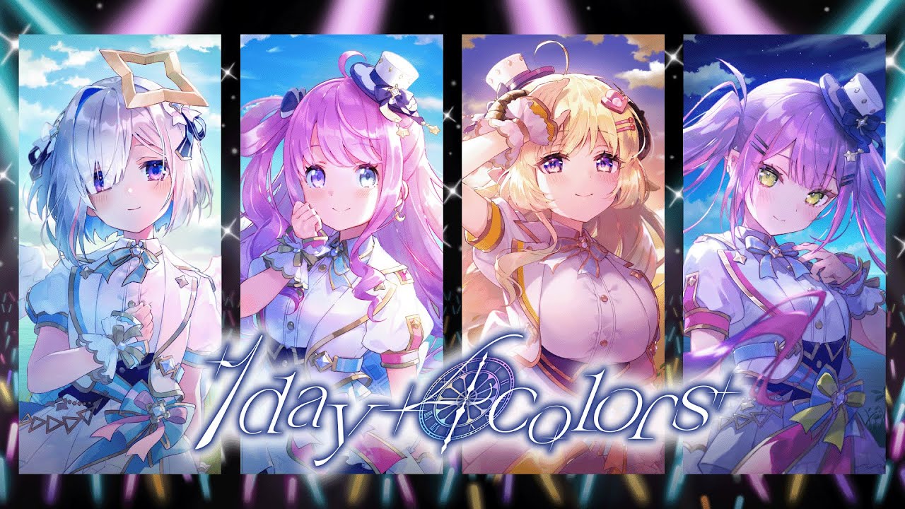 3D LIVE】1 day 4 colors【#ホロ4期生ライブ2025】 - YouTube