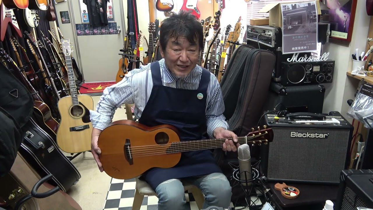 K.yairi ノクターン 国産 オール単板ギター 程度良好！ - YouTube
