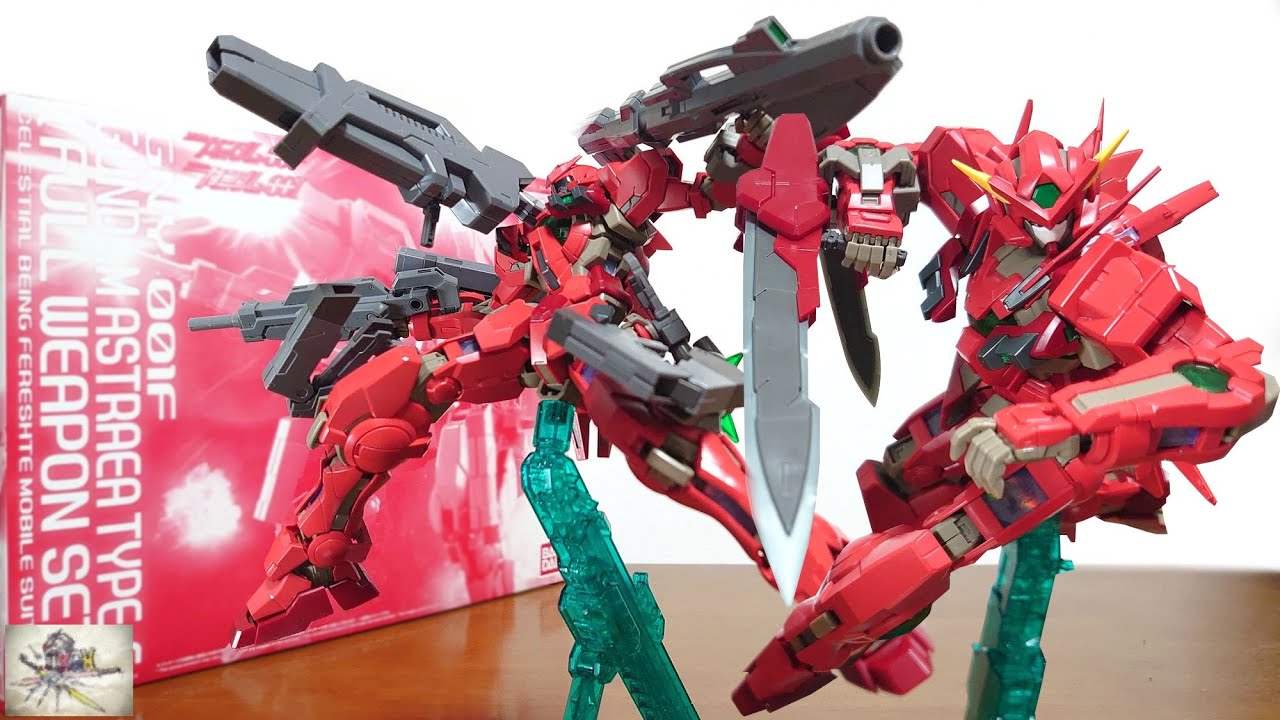 MGでアストレアTYPE Fが登場！ハンマーやバズーカにキャノンなど武装も