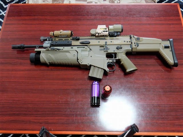 東京マルイ次世代電動ガン SCAR L FDEをカスタムして撃ってみた