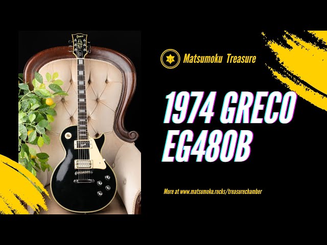1974 GRECO EG-480 DEMO - YouTube