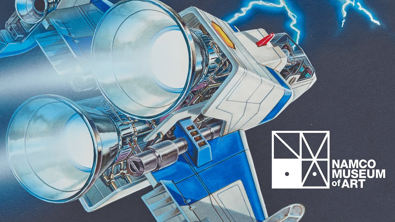 Xevious (1983) - NAMCO MUSEUM of ART Episode 2 (EN Subtitles