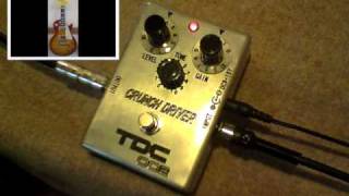 試奏動画】TDC TDC-002 CRUNCH DRIVER オーバードライブ - YouTube