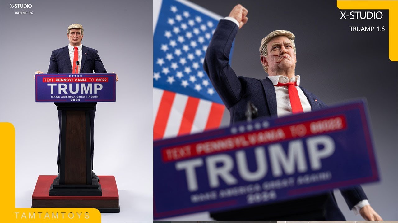 Preview: 1/6 Action figure - Donald Trump - X-STUDIO - YouTube