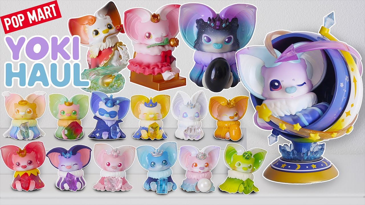 POP MART YOKI Gemstone Prince FULL SET | Star Globe Yoki | Rose