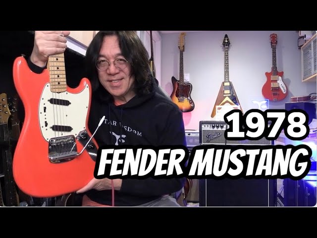 A Beautiful Gift From My Grand Mother - 1978 Fender Mustang Guitar