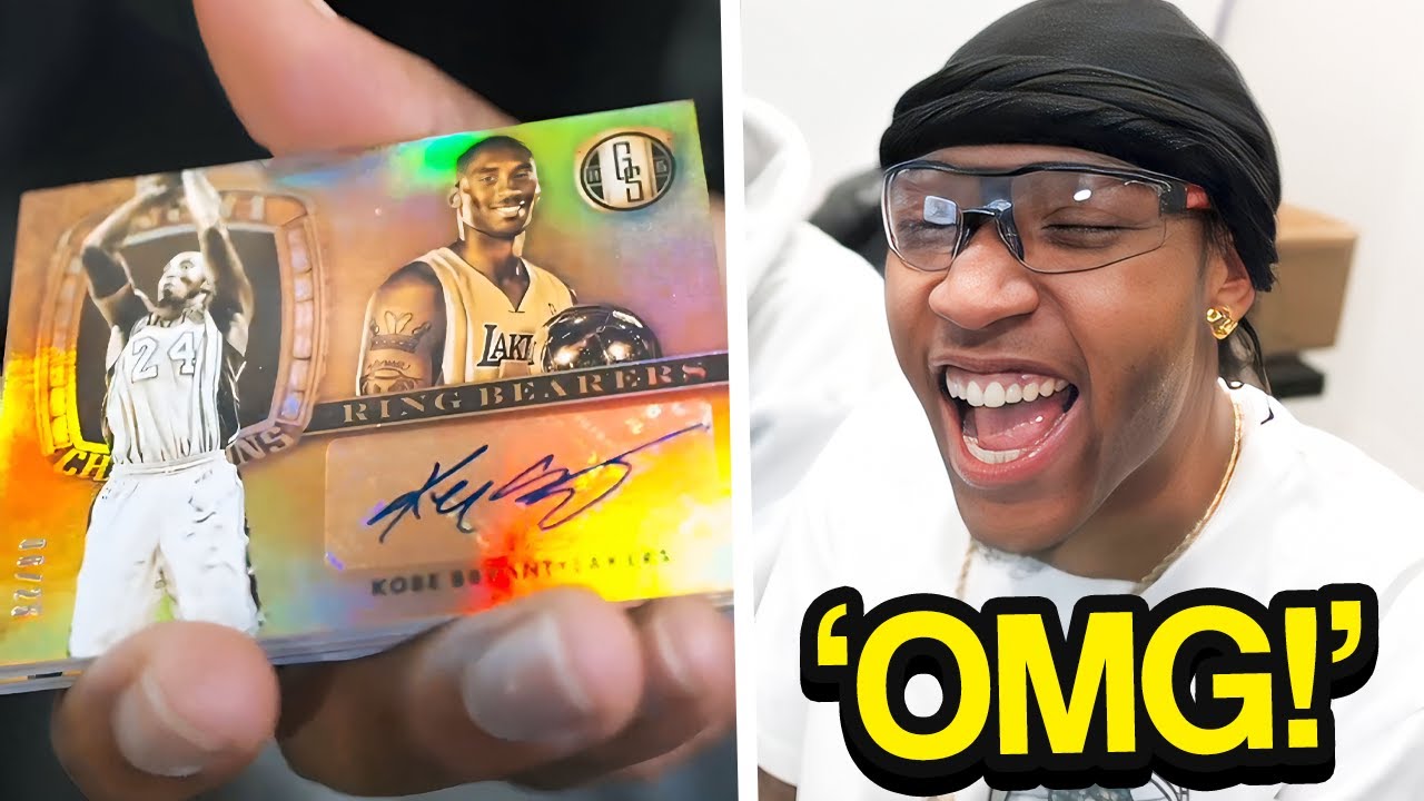 I Pulled A RARE 2015 SIGNED Kobe Bryant Card! (1 of 25) - YouTube