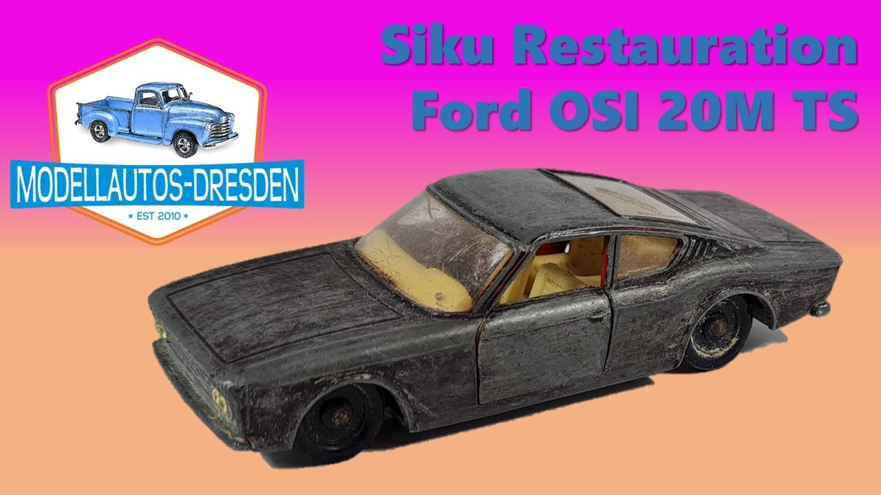 Siku Restauration #140 OSI Ford 20M TS (V276) Modellauto