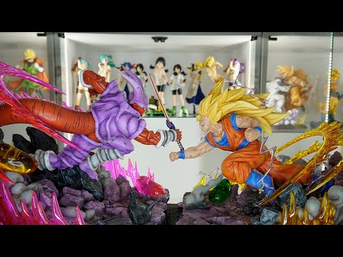 ドラゴンボール】ガレージキット フィギュア 超サイヤ人3孫悟空vs
