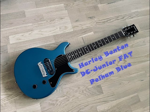 Almost GREAT, butHarley Benton DC-Junior FAT Pelham Blue - YouTube