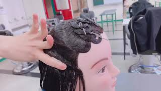 トータルビューティー】美容師国家試験 オールウェーブ⑤三段目