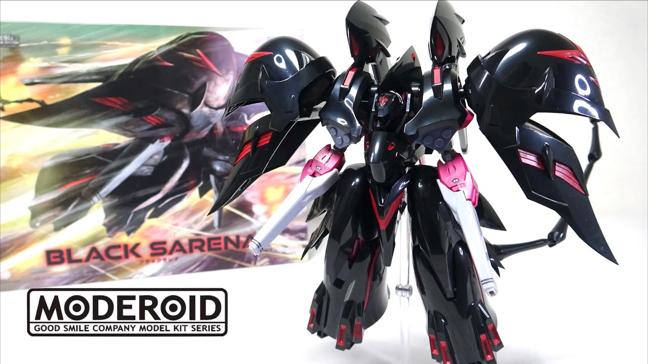 傑作！【MODEROID ブラックサレナ】アーマーはツヤッツヤの光沢に完全