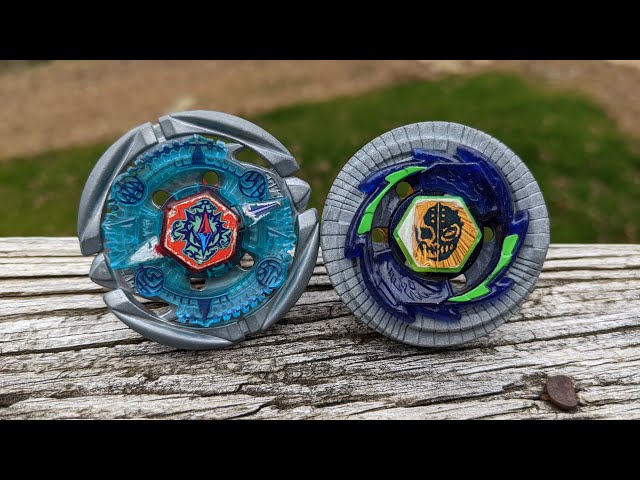 Flame Byxis 230WD vs Duo Ice Titan 230WD | Metal Fight Beyblade