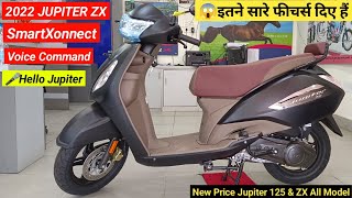 2022 TVS Jupiter ZX SmartXonnect Review | On Road Price Voice