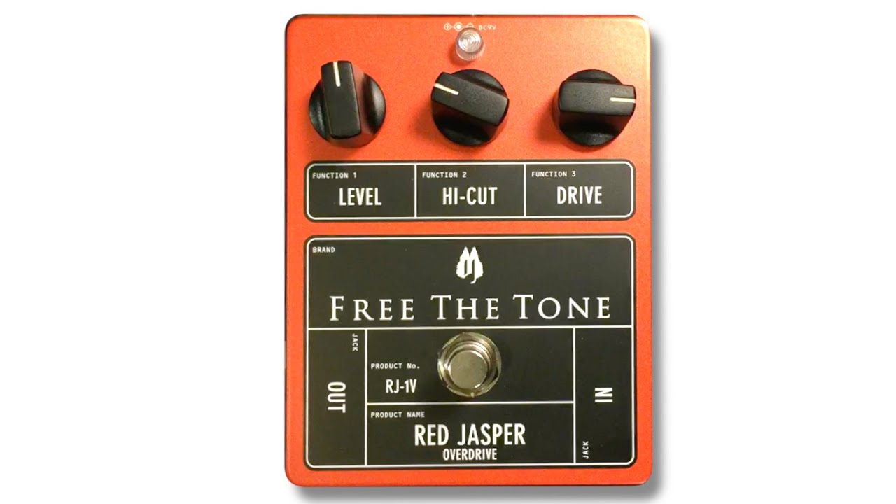 RED JASPER / RJ-1V｜Products 商品紹介｜Free The Tone