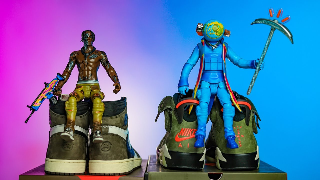 New Travis Scott Fortnite Action Figure Worth $1000? (Unboxing