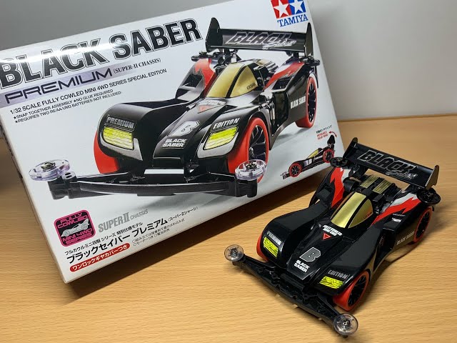 Fully Cowled Mini 4WD] Special Edition Model Black Saber Premium