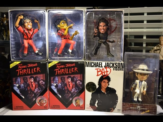 Rare MICHAEL JACKSON SD Import Vinyl Figures from JAPAN!Thriller