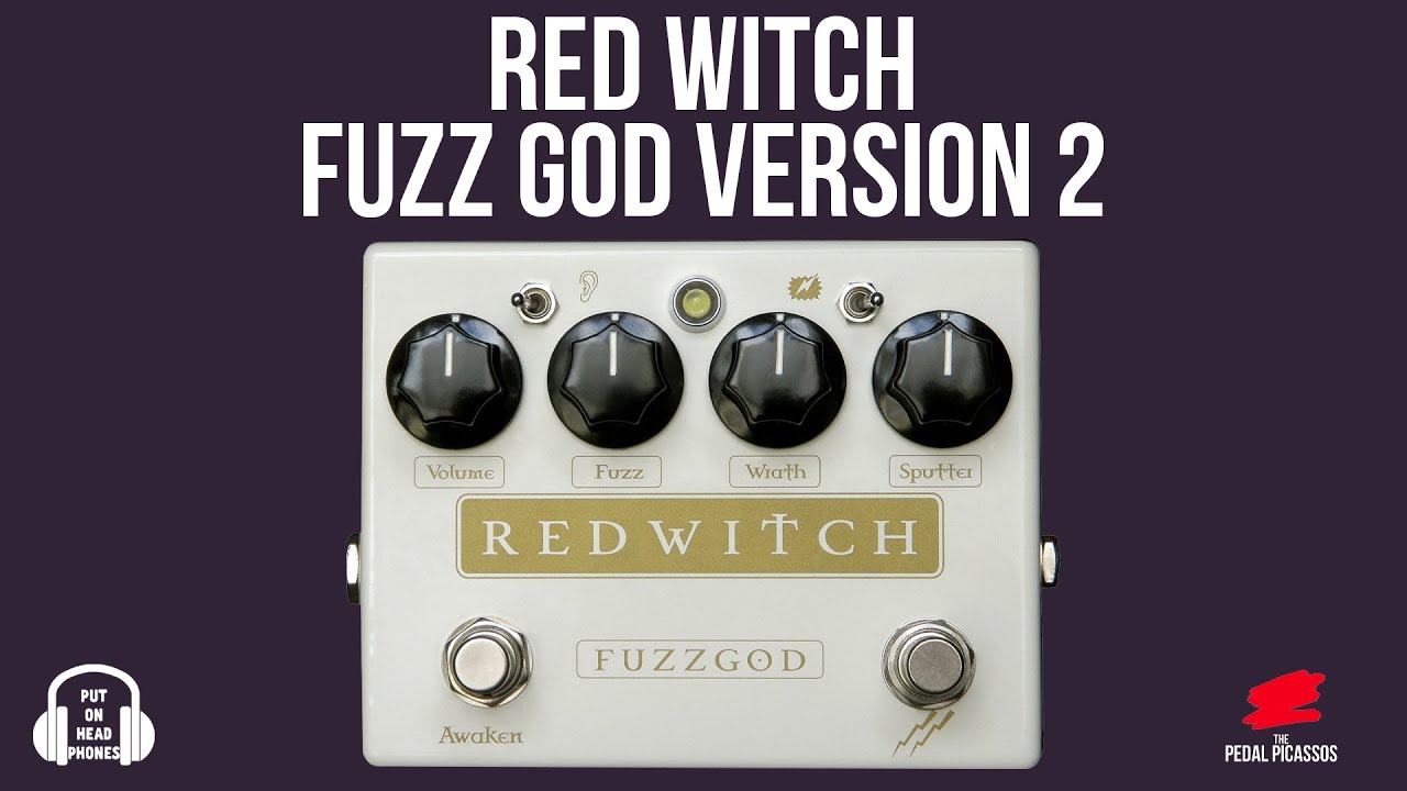 RED WITCH FUZZ GOD VERSION 2 #fuzz #guitar - YouTube