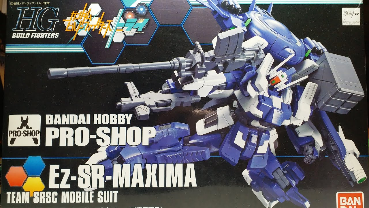 Unboxing Bandai Hobby Pro-Shop Gundam Ez-Sr MAXIMA - YouTube